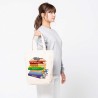 マイスタディトートバッグ | 本と日常必需品のためのキャンバストート