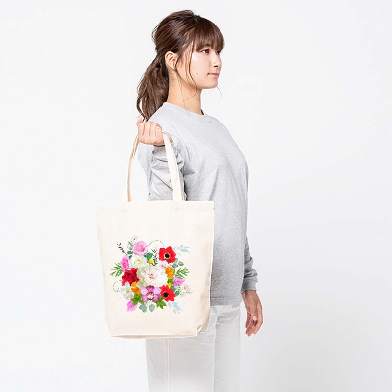 Houseonthehill flower bagトートバッグ FRIENDSHILL フレンズヒル ミニ トートバッグ 花柄 通販 トート