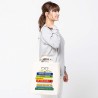 2-WAY CARRY BOOK LOVERS TOTE BAG
