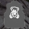 トレンディで可愛いクマちゃんの超軽量反射ベスト